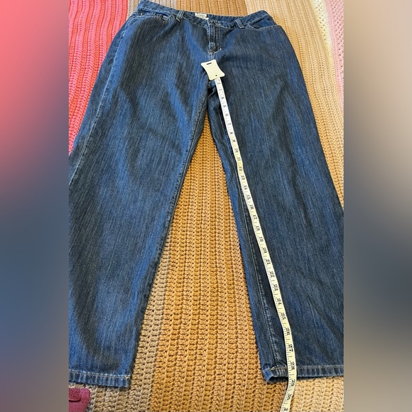 L.L. Bean Classic Fit Summer Lightweight Pima Cotton Blue Jeans - Picture 5 of 10